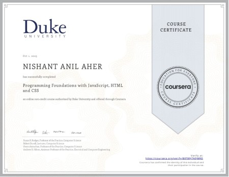 Web Dev Certificate Placeholder